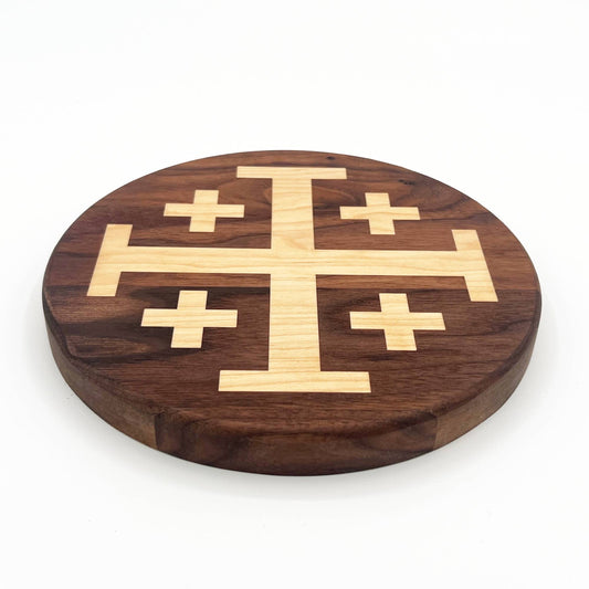 Jerusalem Cross Wall Medallion