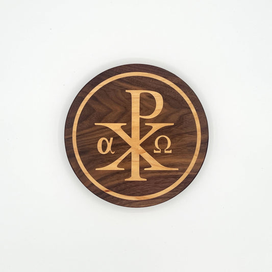 Chi Rho Wall Medallion