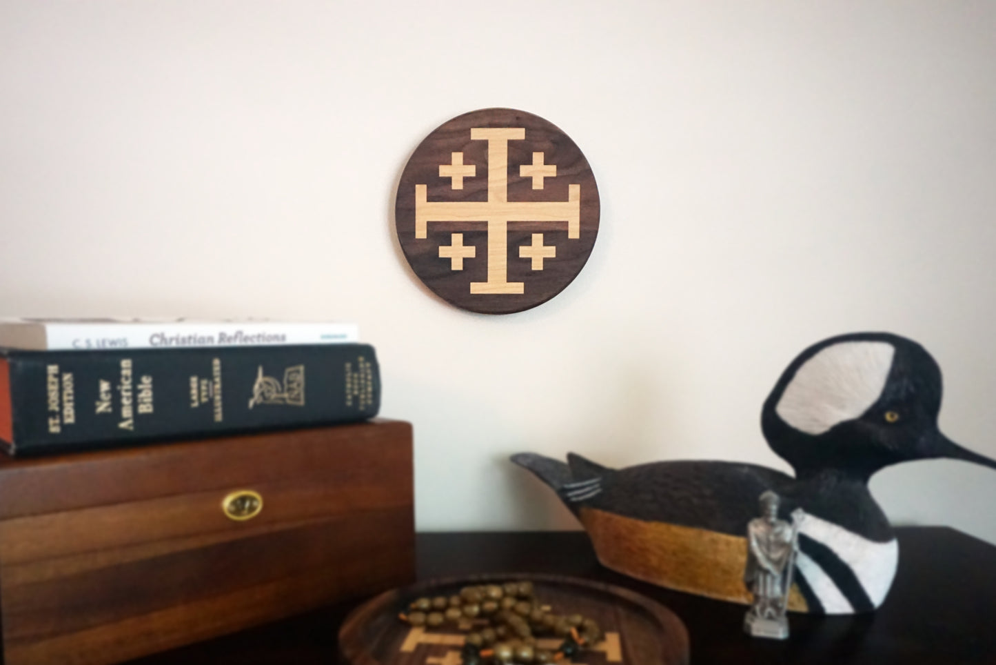 Jerusalem Cross Wall Medallion