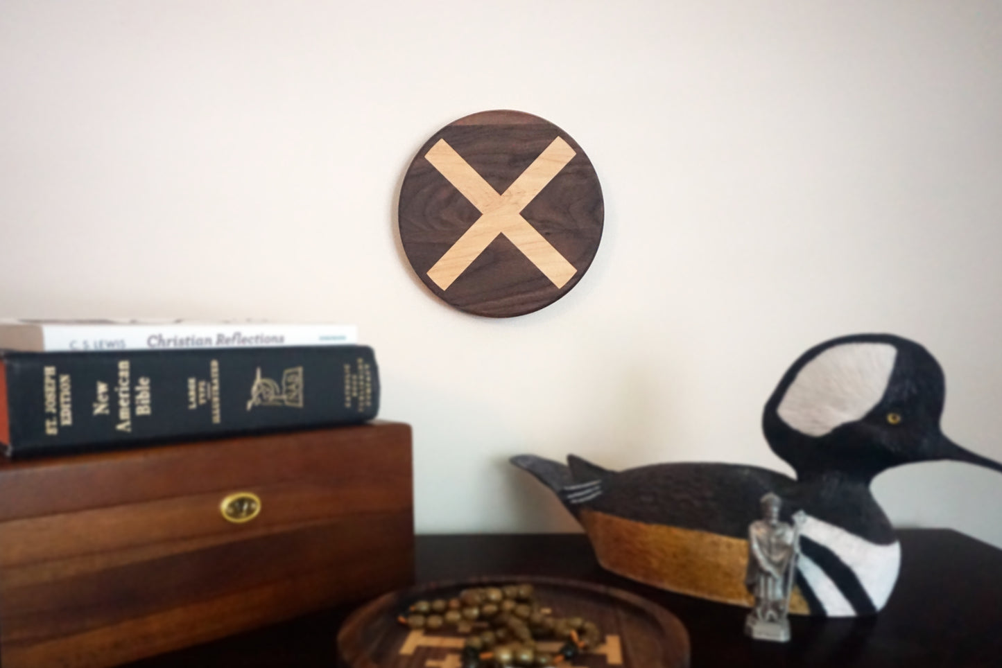 St Andrew Wall Medallion