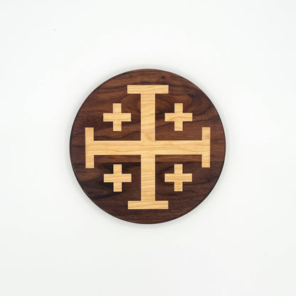 Jerusalem Cross Wall Medallion