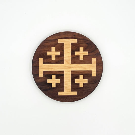 Jerusalem Cross Wall Medallion