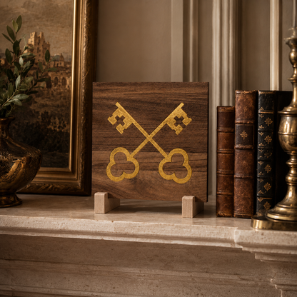 Keys to the Kingdom Sacred Symbol Plaque