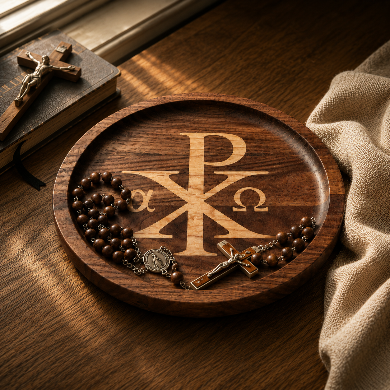 Chi Rho Rosary Rest